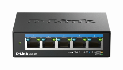 DLink Deutschland 5-Port Switch Multi-Gigabit DMS-105/E