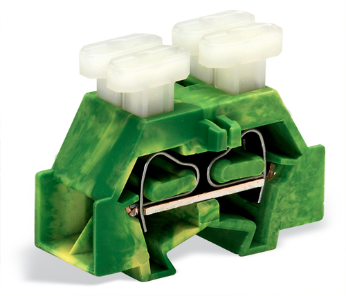 WAGO GmbH & Co. KG Platzspar. 4-Leiter-Endkl. grün-gelb 261-357/342-000