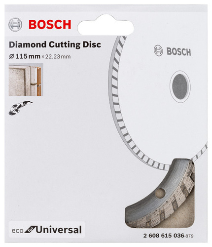 Bosch Power Tools Diamanttrennscheibe Turbo 2608615036
