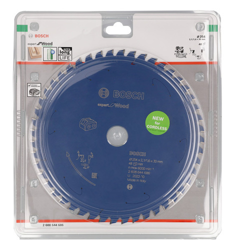 Bosch Power Tools Kreissägeblatt für Akkusägen Expert for 2608644686 Bosch Power Tools Kreissägeblatt für Akkusägen Expert for 2608644686