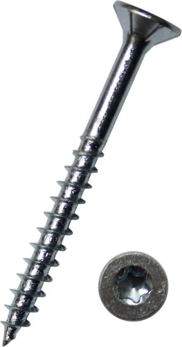 Dresselhaus JD-79 Spanplattenschraube Senkkopf, I-Stern 1137/001/03 5x60