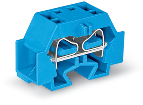 WAGO GmbH & Co. KG 4-Leiter-Klemme o. Drücker Ex i geeignet,blau 262-344