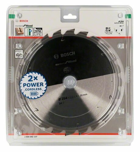 Bosch Power Tools PRO Wood cordless Kreissägeblatt 254 x 2608842237