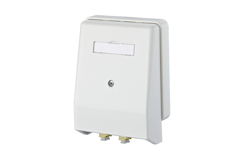 Metz Connect Anschlußdose OpDat 4 AP LC-D 150112 7302-E rws