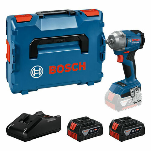 Bosch Power Tools Akku-Drehschlagschrauber GDS 18V-350, Set 06019M5022