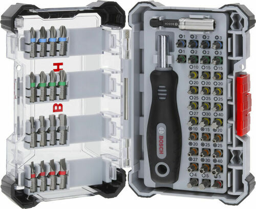 Bosch Power Tools Schrauberbitsatz ExtraHard 50 tlg. Display 2607012081(VE50)