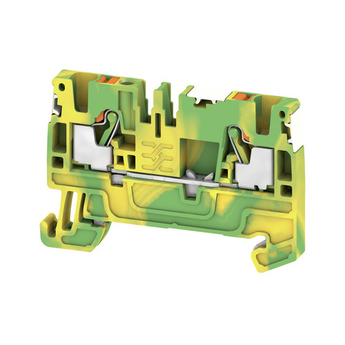 Weidmüller Klemme PUSH IN, 2.5 mm² A2C 2.5 PE DL