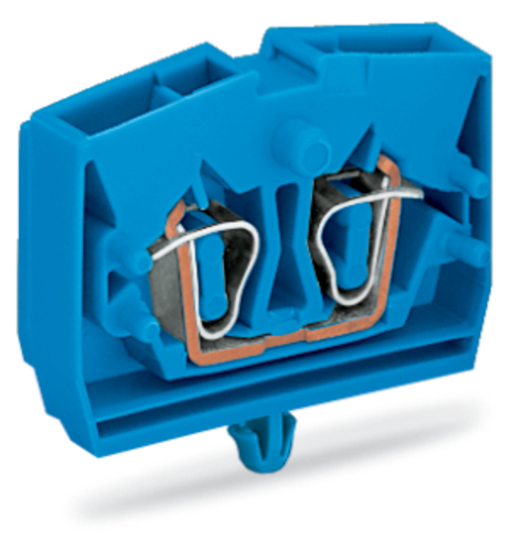WAGO GmbH & Co. KG 2-Leiter-Klemme o. Drücker Ex i geeignet,blau 264-314
