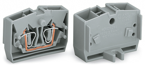 WAGO GmbH & Co. KG 4-Leiter-Mittelklemme 1-polig,orange 264-356