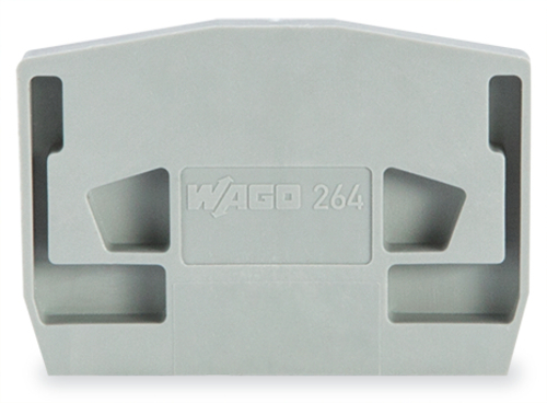 WAGO GmbH & Co. KG Abschlussplatte lichtgrau 264-373