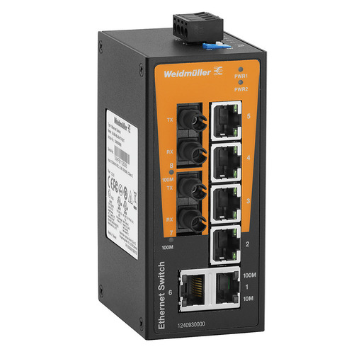 Weidmüller Schalter unmanag.FastEthernet IE-SW-BL08T-6TX-2ST