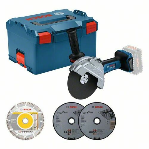 Bosch Power Tools Akku-Winkelschleifer GWS 18V-180 P (L) 06019H6L02