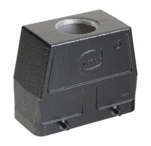 Harting Tüllengehäuse schwarz hohe Bauform 09307160421 Harting Tüllengehäuse schwarz hohe Bauform 09307160421