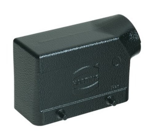 Harting Tüllengehäuse schwarz niedrige Bauform 09307161520 Harting Tüllengehäuse schwarz niedrige Bauform 09307161520