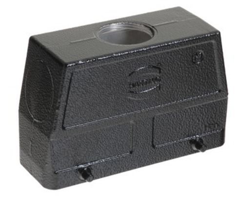 Harting Tüllengehäuse schwarz hohe Bauform 09307240421 Harting Tüllengehäuse schwarz hohe Bauform 09307240421