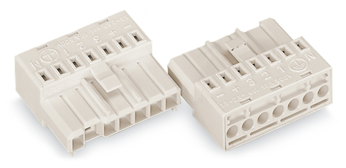 WAGO GmbH & Co. KG Buchsenteil o. PE-Kontakt 4-polig,gelb 267-507