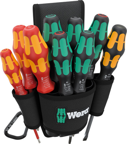 Wera Werk Gürteltasche Set 1 10-teilig 05136032001