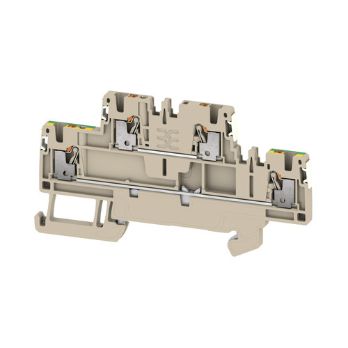 Weidmüller Klemme PUSH IN, 1.5 mm² A2T 1.5 FT-PE DL