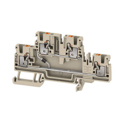Weidmüller Klemme PUSH IN, 2.5 mm² A2T 2.5 EM1 D/2 Weidmüller Klemme PUSH IN, 2.5 mm² A2T 2.5 EM1 D/2