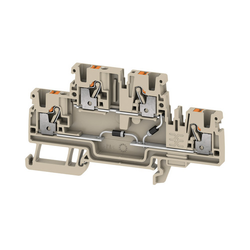 Weidmüller Klemme PUSH IN, 2.5 mm² A2T 2.5 EM2 D/6 Weidmüller Klemme PUSH IN, 2.5 mm² A2T 2.5 EM2 D/6