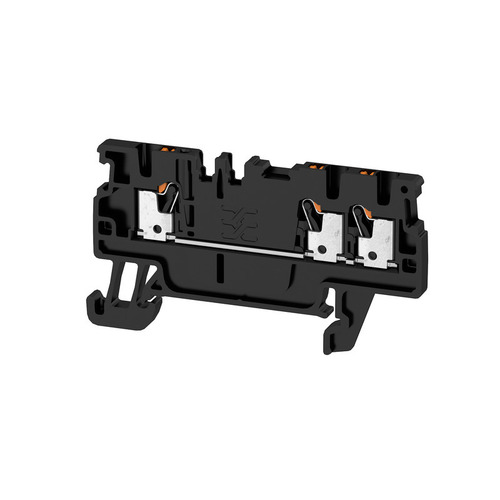 Weidmüller Klemme PUSH IN, 1.5 mm² A3C 1.5 BK