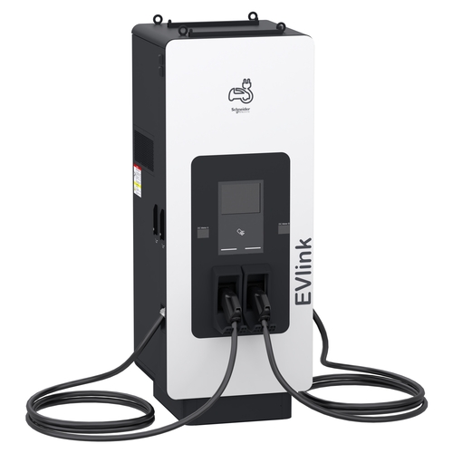 Schneider Electric Pro DC Ladestation 150kW 2xCCS2 7m, 4G EVD1S150TBBC7