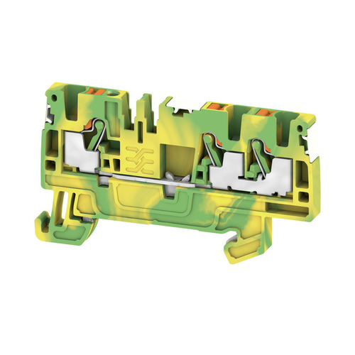Weidmüller Klemme PUSH IN, 2.5 mm² A3C 2.5 PE DL