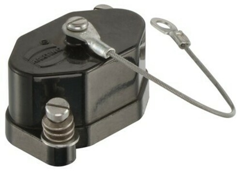Harting Abdeckkappe Anbaugehäuse Baugröße: 3A 09400035402