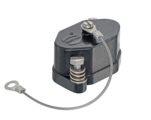 Harting Abdeckkappe Anbaugehäuse Baugröße: 3A 09400035412 Harting Abdeckkappe Anbaugehäuse Baugröße: 3A 09400035412