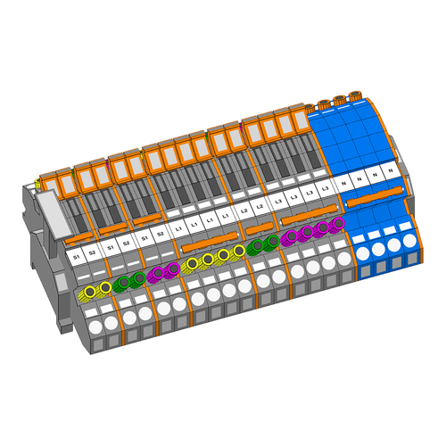 WAGO GmbH & Co. KG Stromwandlerklemmenblock 821-217