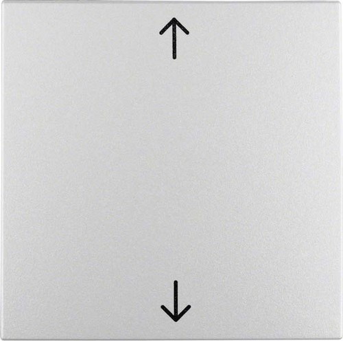 Berker Wippe aluminium matt Symbol Pfeile 16201414