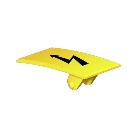 Weidmüller Klemmenmarkierung Zeichen: Blitz AAM 35-185 YE FLASH Weidmüller Klemmenmarkierung Zeichen: Blitz AAM 35-185 YE FLASH