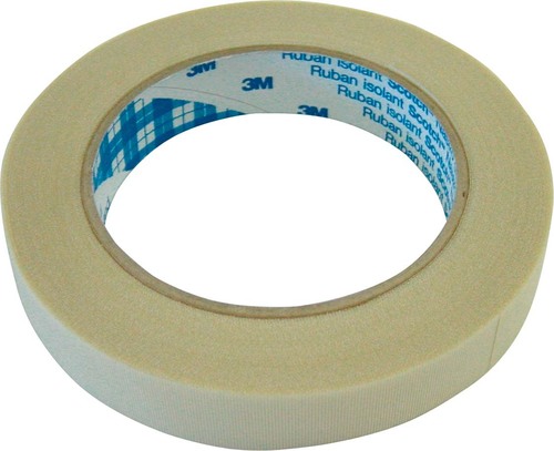 3M Deutschland Glasfaser Gewebeband 15 mm x 33 m, weiß Scotch 69 15x33