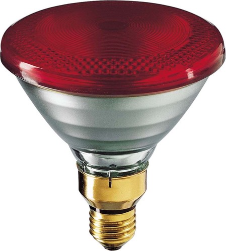 Philips Lighting Infrarot-Wärmelampe E27 240V PAR 38 IR 175 R PAR38/240V