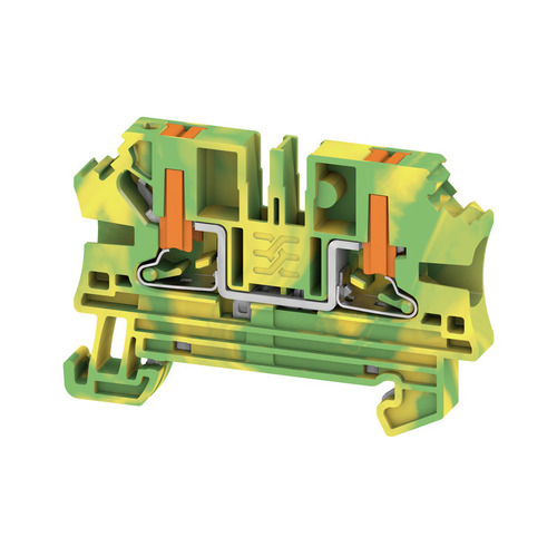 Weidmüller Klemme PUSH IN, 4 mm² AL2C 4 PE