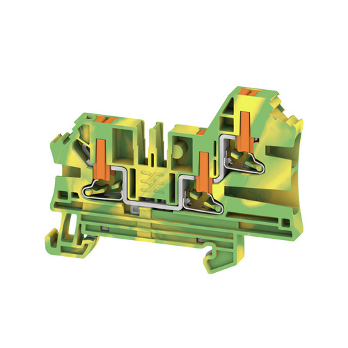 Weidmüller Klemme PUSH IN, 4 mm² AL3C 4 PE