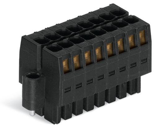 WAGO GmbH & Co. KG 1-LeiterFederleiste2reihig CAGECLAMP 1,5mm²,sw 713-1105/107-000