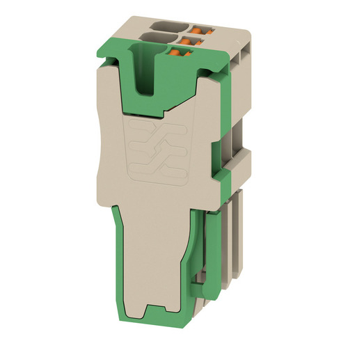Weidmüller Stecker PUSH IN, 1.5 mm² APG 1.5/3-2BG-GN Weidmüller Stecker PUSH IN, 1.5 mm² APG 1.5/3-2BG-GN