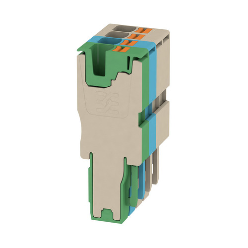 Weidmüller Stecker PUSH IN, 4 mm² APG 4/4-3BG-GN Weidmüller Stecker PUSH IN, 4 mm² APG 4/4-3BG-GN