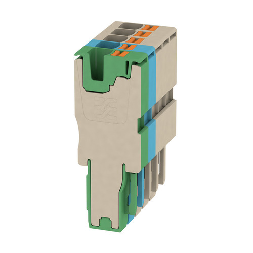 Weidmüller Stecker PUSH IN, 4 mm² APG 4/5-3BG-BL-GN Weidmüller Stecker PUSH IN, 4 mm² APG 4/5-3BG-BL-GN
