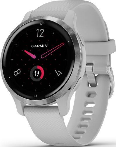 Garmin Smartwatch VENU 2S VENU 2S Grau/Silber
