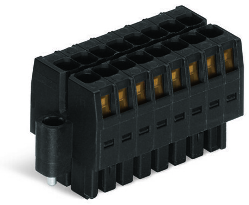WAGO GmbH & Co. KG 1-LeiterFederleiste2reihig CAGECLAMP 1,5mm²,sw 713-1111/107-000