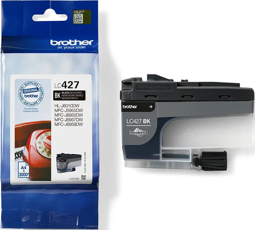 Brother Tintenpatrone schwarz LC-427BK