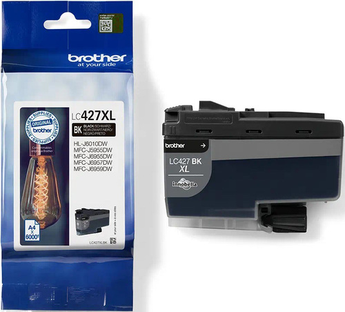 Brother Tintenpatrone schwarz LC-427XLBK