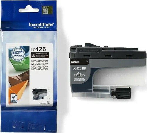 Brother Tintenpatrone schwarz ca.3000 Seiten LC-426BK