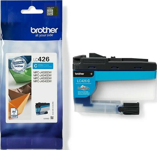 Brother Tintenpatrone cyan ca.1500 Seiten LC-426C