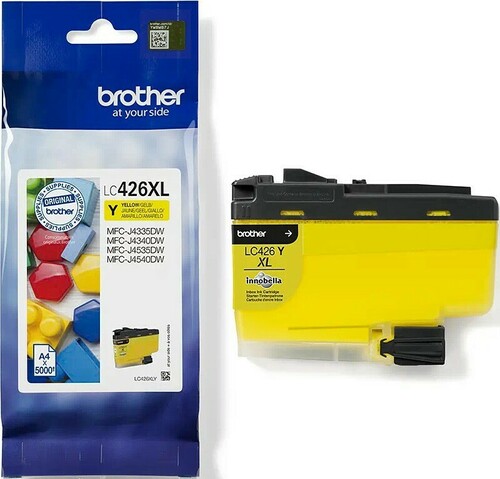 Brother Tintenpatrone gelb ca.5000 Seiten LC-426XLY