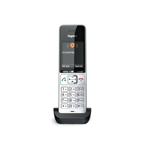Gigaset DECT Telefon silver-black Comfort 500HX