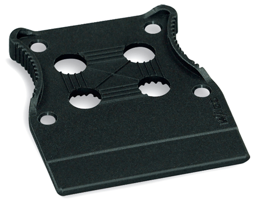 WAGO GmbH & Co. KG Zugentlastungsplatte 11mm breit schwarz 713-126
