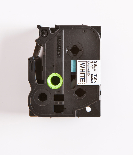 Brother Schriftbandkassette 36mm, 8m, weiß, schwarz TZe-261CIV